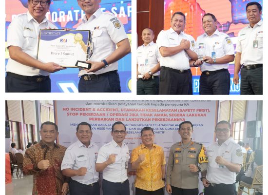 Bantu Pengamanan & Pengelolaan Aset, KAI Apresiasi Polres Tebing Tinggi dan BPN Wilayah Sumut
