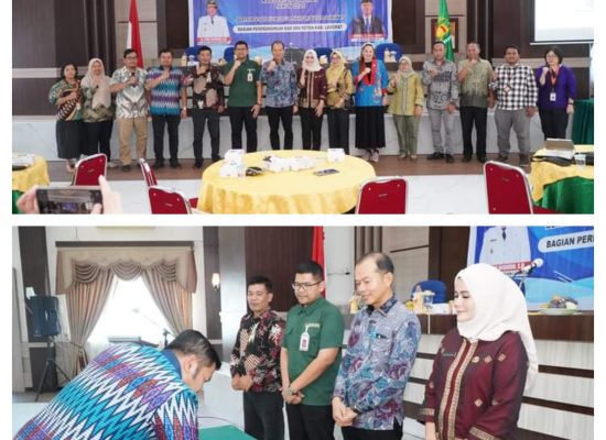 Rapat Pleno Penyusunan Program Kerja Tim TPAKD Kabupaten Langkat tahun 2024