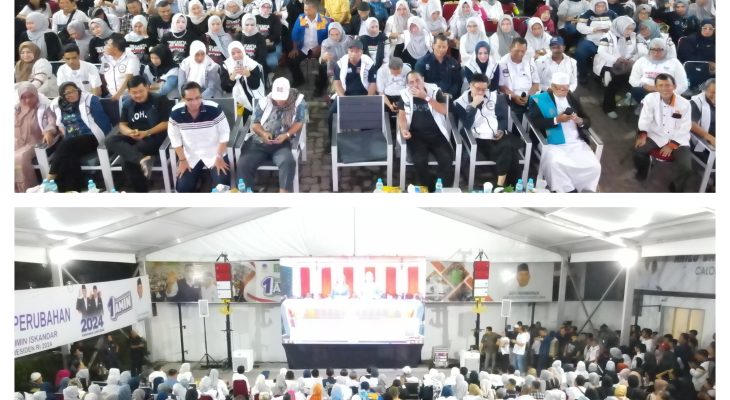 Nobar Debat Capres Terakhir TPD AMIN Sumut ‘Pecah’