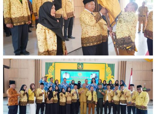 Pelantikan Pengurus APSI,  Afandin : Lurus Tidaknya Pendidikan Ada Ditangan Pengawas