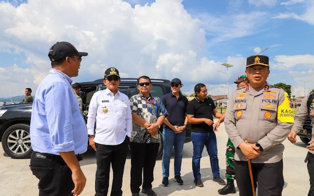 Tinjau Venue F1 Powerboat,Pj Gubernur Sumut Pastikan Persiapannya Berjalan Baik