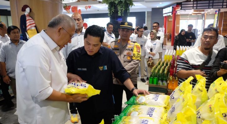 Jelang Ramadhan & Idul Fitri, Erick Thohir : Stok Beras Bulog Cukup