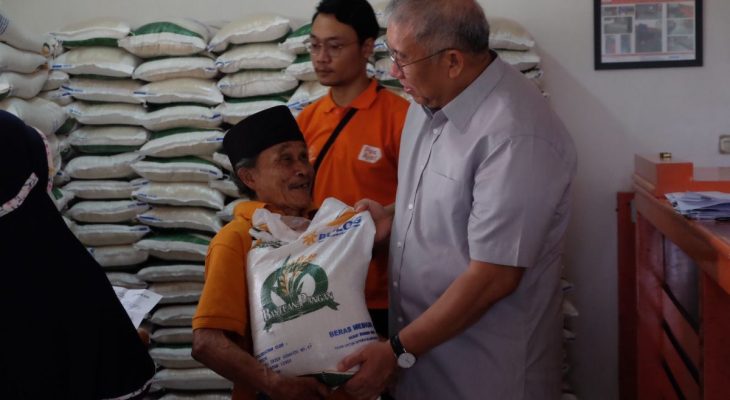 Bulog Salurkan Kembali Bantuan Pangan Beras Pasca Masa Tenang Pemilu