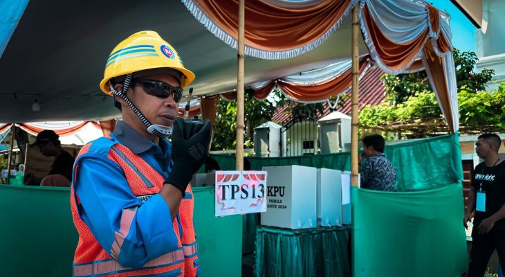 Posko Siaga PLN Sukses Amankan Pasokan Listrik Saat Pemilu 2024