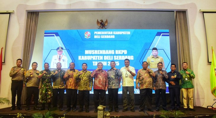 Bupati Buka Musrenbang RKPD Kabupaten Deli Serdang Tahun 2025
