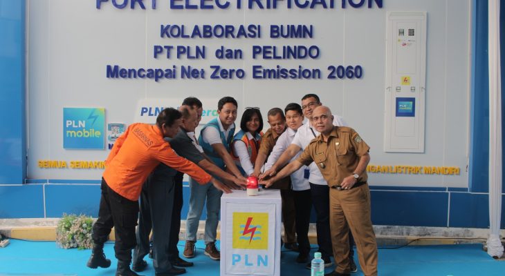 Wujudkan Port Electrification PLN UID Sumut Tambah Anjungan Listrik Mandiri dan Electrifying Lifestyle Modern Port
