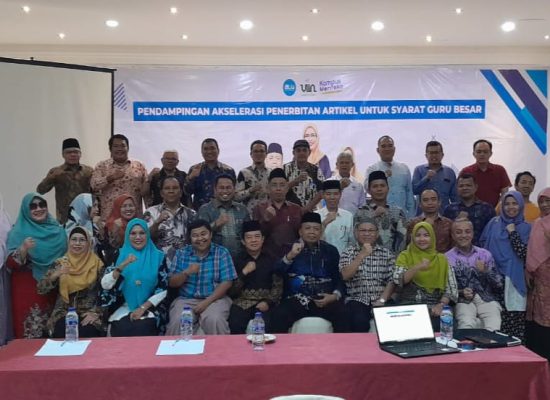 LPPM UINSU Laksanakan Pendampingan Percepatan Guru Besar
