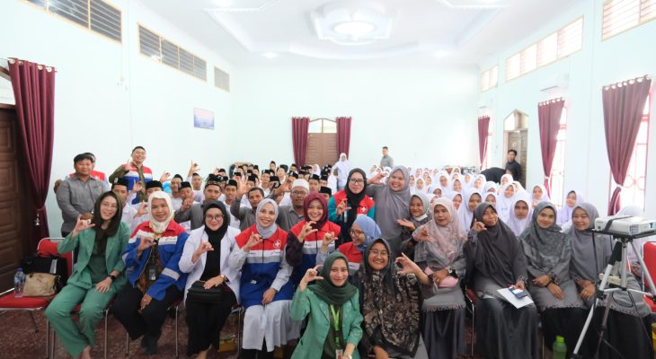 Cegah Penyakit Kulit, Siswa Antusias Ikuti Sosialisasi dan Edukasi Kesehatan dari Pertamina