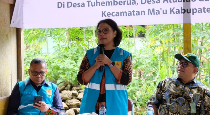 PLN Bersama Kementerian Keuangan Tinjau Lokasi Listrik Desa di Kepulauan Nias