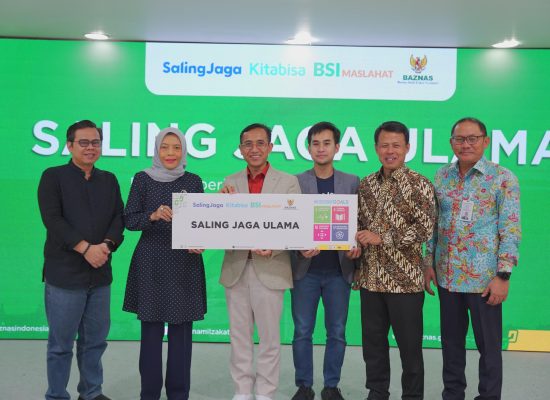 BSI Maslahat, BAZNAS, dan Kitabisa Luncurkan Program Saling Jaga Ulama