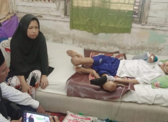Miris ! Perhatian Pemko Medan Terhadap Warganya Dipertanyakan, Noval harus Pasrah