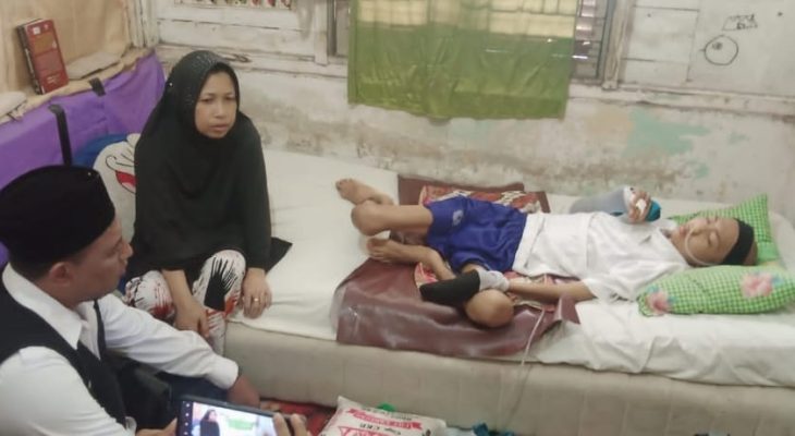 Miris ! Perhatian Pemko Medan Terhadap Warganya Dipertanyakan, Noval harus Pasrah