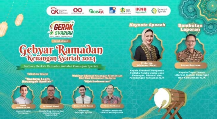 OJK Gelar Gerak Syariah 2024, Kampanye Nasional Keuangan Syariah Selama Ramadhan