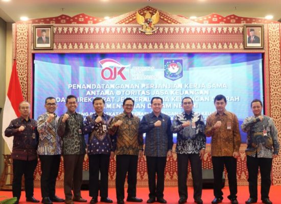 OJK dan Kementerian Dalam Negeri Sepakat Perkuat Tim Percepatan Akses Keuangan Daerah (TPAKD)