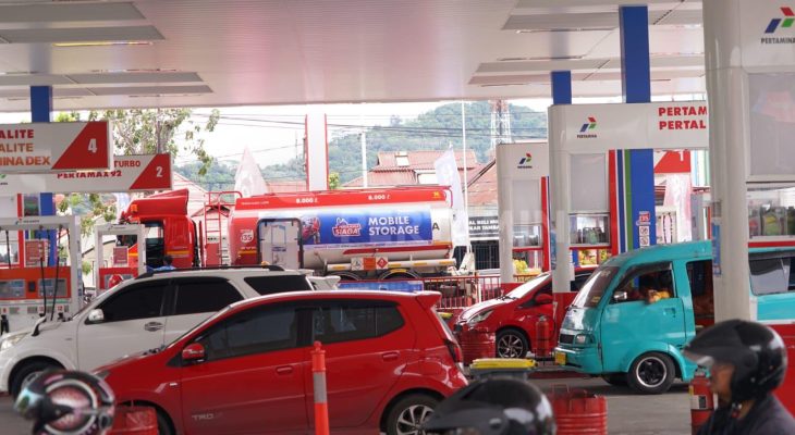 Konsumsi BBM Pertamina H-6 Lebaran Melonjak, Pertamax Turbo Naik 90%