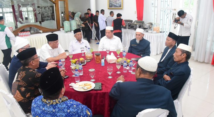 Bupati HM Ali Yusuf Siregar Gelar Halal Bihalal Bersama Tokoh dan Organisasi Lintas Agama Se Kabupaten Deli Serdang