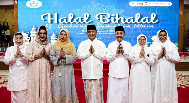 Pj Gubernur Sumut Open House, Ucapkan Selamat Idul Fitri dan Ajak untuk Saling Memaafkan