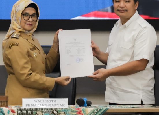 dr Susanti Dewayani SpA Entry Meeting Bersama BPK Sumut untuk Laporan Keuangan Pemko Pematangsiantar TA 2023