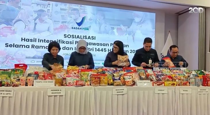 BPOM RI Temukan 17 Ribu Produk Pangan Tanpa Izin Edar Dijual Online, Nilainya Rp 31 M