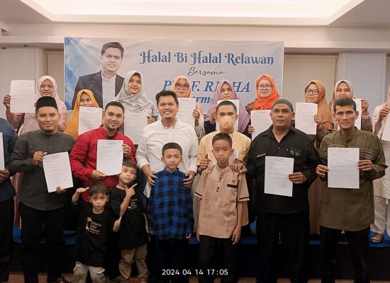 Inginkan Medan Lebih Baik, Ratusan Relawan Siap Dukung Prof Ridha Jadi Walikota