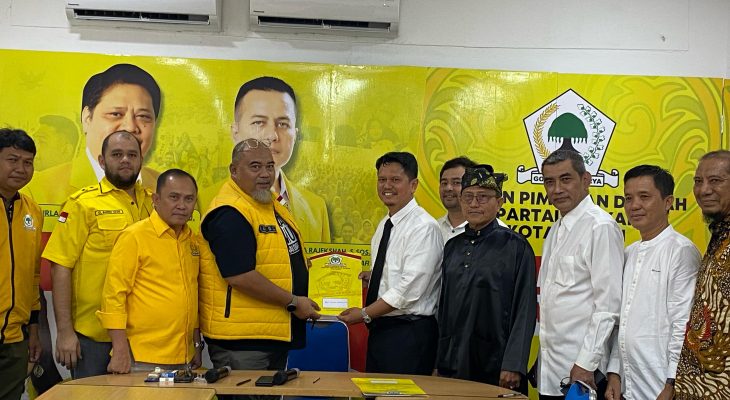 Maju Walikota Medan, Prof Ridha Mendaftar ke Partai Golkar, Zoel: Ada Aura Positif