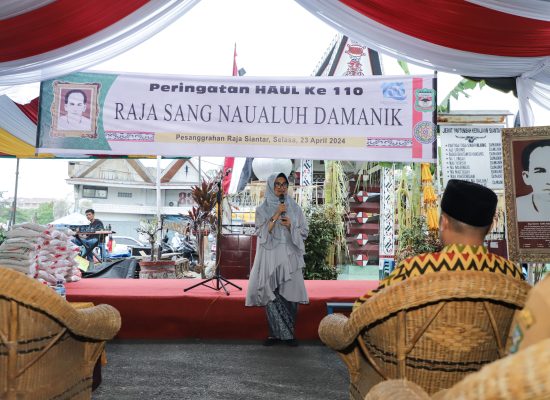 Hari Jadi ke-153 Kota Pematangsiantar, Wali Kota Santuni Anak Yatim di Pesanggrahan Raja Sang Naualuh Damanik
