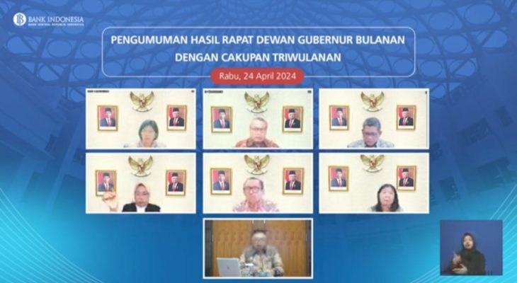 Gubernur BI Perry Warjiyo, BI Rate Naik Jadi 6,25 Persen