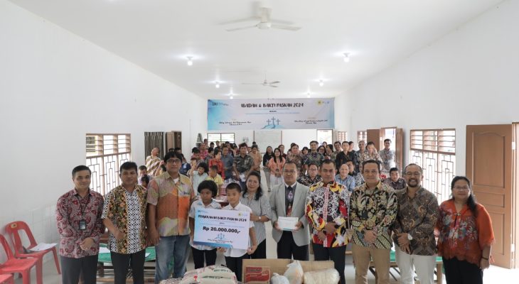 PLN UID Sumatera Utara Berbagi Bakti Paskah 2024