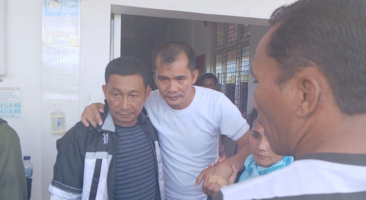 SZ Dalam Keadaan Kurang Sehat, Penyidik Langsung Membawanya Kekantor Polres Nisel.