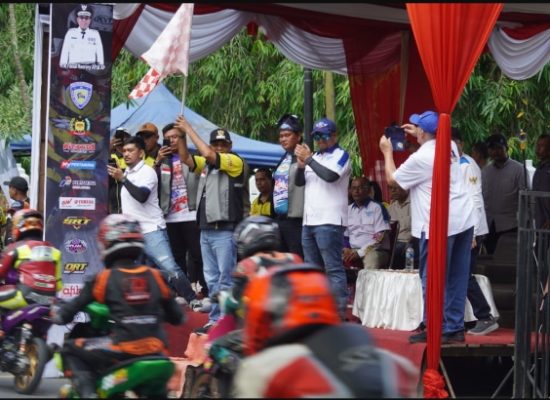 Event SRT Open Road Race Langkat, Team LSM Serdang Bedagai Bawa Pulang Motor N Max