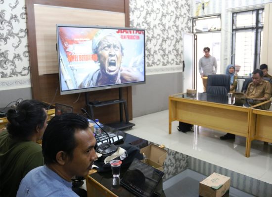 Wali Kota Diwakili Sekda Junaedi Antonius Sitanggang Memimpin Rapat Persiapan Produksi Film Siantar Hotel Berdarah