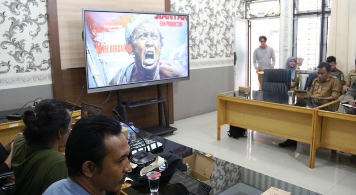 Wali Kota Diwakili Sekda Junaedi Antonius Sitanggang Memimpin Rapat Persiapan Produksi Film Siantar Hotel Berdarah