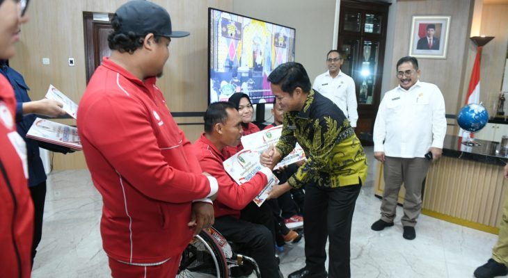 Harumkan Nama Sumut di Ajang Internasional, Hassanudin Beri Bonus Rp3,1 Miliar ke Atlet Penyandang Disabilitas