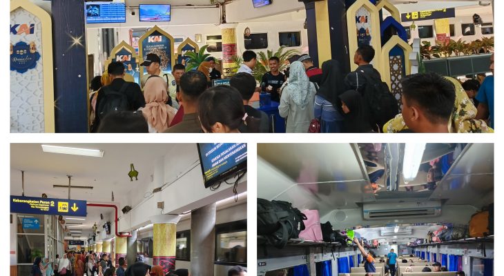 Puncak Arus Balik Lebaran 2024, KAI Divre I Sumut Prediksi Pada Minggu 14 April 2024