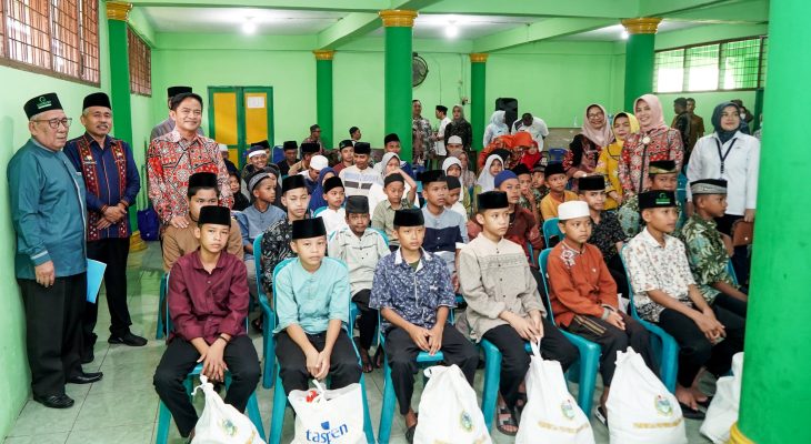 Peringati HUT ke-76 Sumut, Pj Gubernur Kunjungi Sejumlah Panti Asuhan, Salah Satunya Tempat Kadis Sosial Pernah Menimba Ilmu