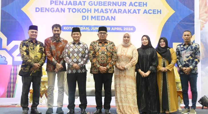 Silaturahmi dengan Pj Gubernur Aceh, Pj Gubernur Hassanudin Harap Hubungan Aceh dan Sumut Semakin Kuat