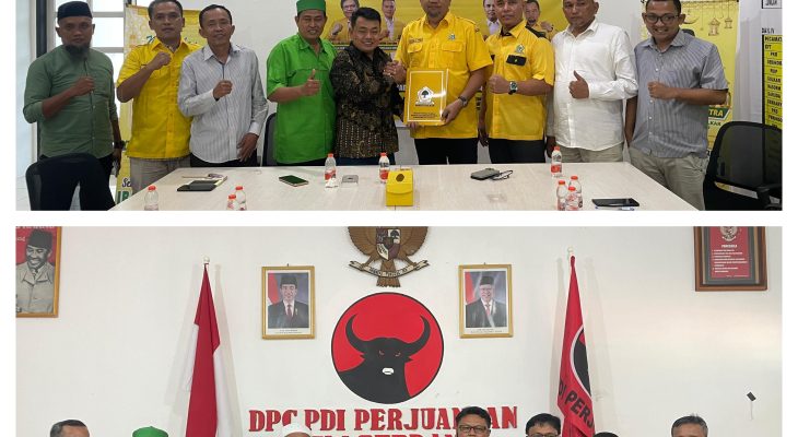 Jelang Pilkada, Dr Misnan Aljawi SH MH Daftar ke PDI-P dan Golkar
