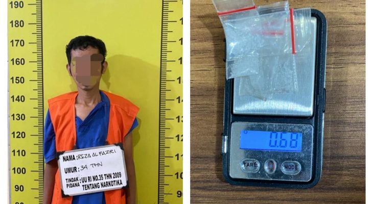 Pengecer Sabu di Tanjung Morawa Diciduk Polisi