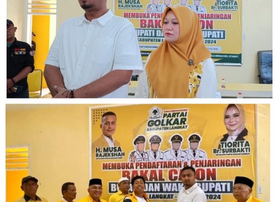 Rizky Yunanda Sitepu Maju Sebagai Calon Bupati Langkat, Daftar ke Golkar