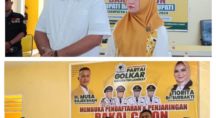 Rizky Yunanda Sitepu Maju Sebagai Calon Bupati Langkat, Daftar ke Golkar