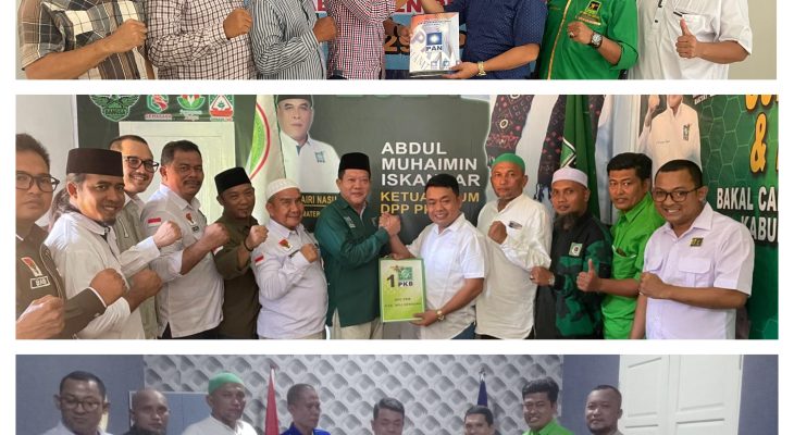 Tekad Bulat Maju Pilkada, Dr Misnan Aljawi Lanjut Daftar ke PAN, Demokrat dan PKB