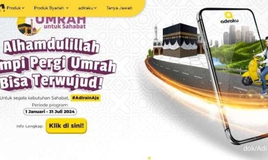 Selain Angsuran, Berikut Cara Dapat Banyak Kupon Undian Umrah Untuk Sahabat Adira Finance