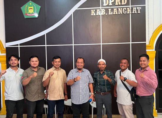 YLHL Berkunjung ke Wakil Ketua DPRD Langkat