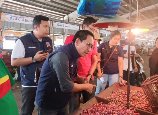 KPPU Kanwil I Temukan Kenaikan Sejumlah Komoditas di Dua Pasar Tradisional Petisah & MMTC Medan