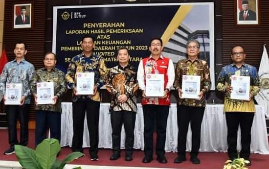 Pemkab Nisel Kembali Raih Opini WTP Atas LKPD Tahun 2023 Oleh BPK