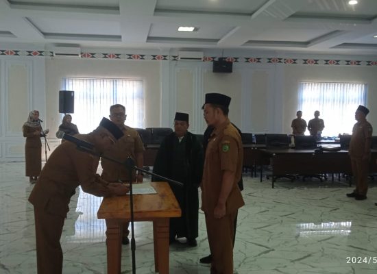 Pemkab Mandailing Natal Lantik 62 Pejabat Fungsional