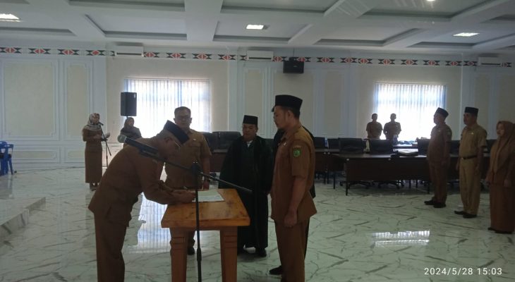 Pemkab Mandailing Natal Lantik 62 Pejabat Fungsional