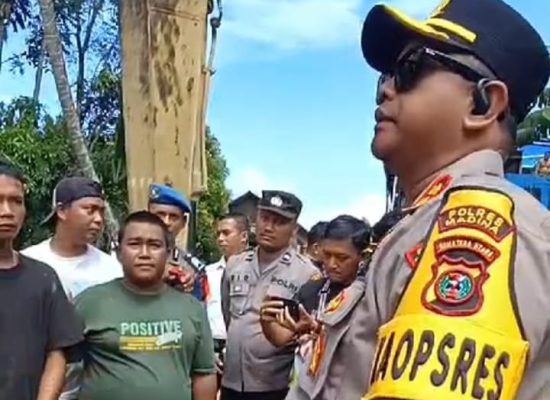 Ari Sopandi Paloh Amankan 12 Unit Excapator dan 7 Orang Operator Alat Berat PETI di Kotanopan