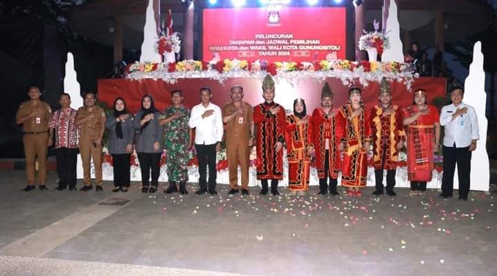 KPU Luncurkan Tahapan dan Jadwal Pemilihan Wali Kota dan Wakil Wali Kota Gunungsitoli Tahun 2024