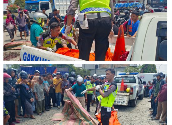 Ibu Muda Lagi Hamil Tewas Terlindas Truk, Sopir Diamankan Polisi